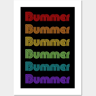 Rainbow Bummer Posters and Art